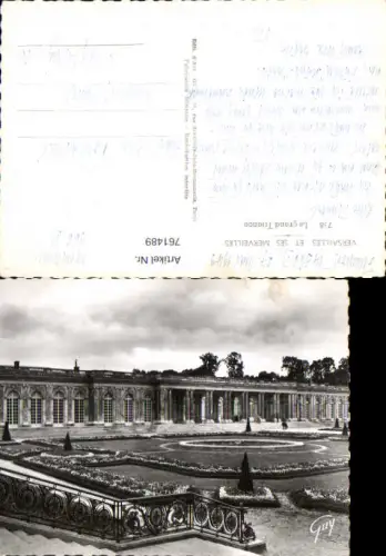 761489 Versailles Le Grand Trianon Dép. Yvelines France Feldpost Gnigl