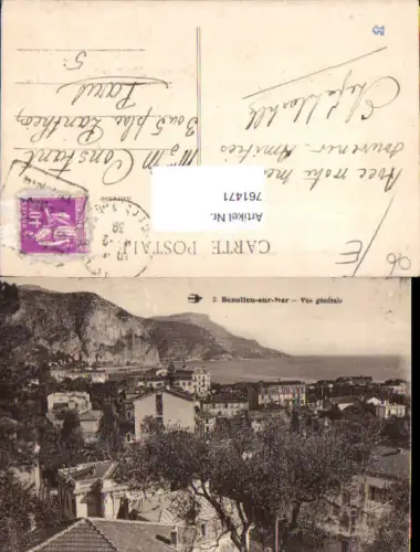 761471 Beaulieu-sur-Mer Arrondissement de Nice France