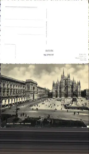 761510 Milano Piazza del Duomo Mailand Italy