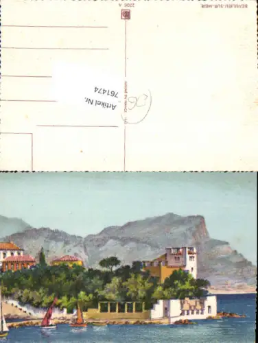 761474 Beaulieu-sur-Mer Dép. Alpes-Maritimes France