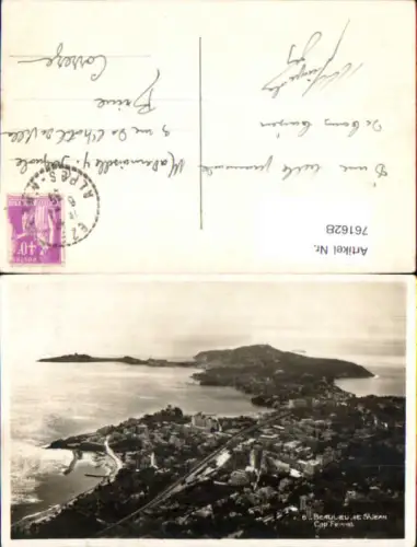 761628 Beaulieu et St Jean Cap Ferrat Dép. Alpes-Maritimes France