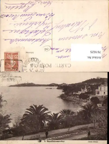 761625 Beaulieu-sur-Mer Department Alpes-Maritimes France