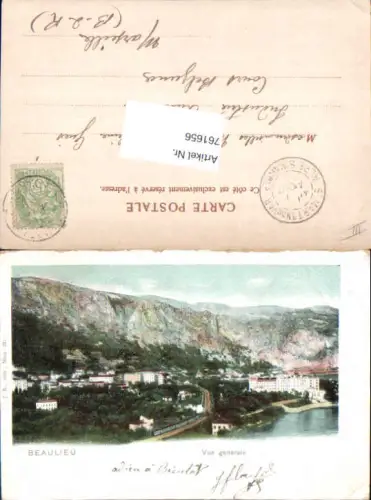 761656 Beaulieu Département Alpes-Maritimes France