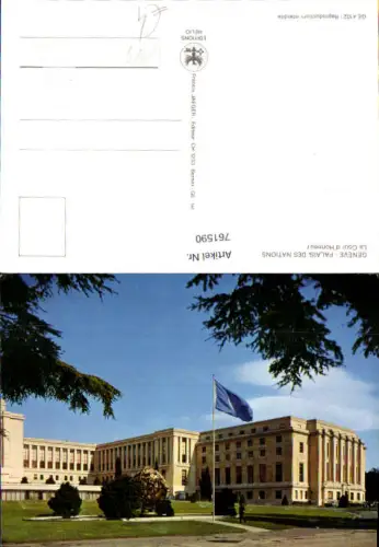 761590 Genf Palais des Nations Genf Switzerland