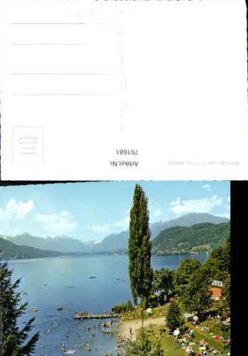 761681 Millstätter See Bez. Spittal an der Drau