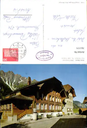 761771 Guttannen Hotel Bären Interlaken-Oberhasli Switzerland