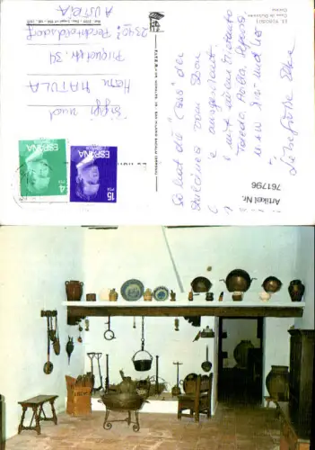 761796 El Toboso Casa de Dulcinea Cocina Province of Toledo Spain