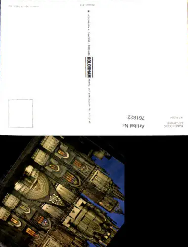 761822 Barcelona La Catedral Province of Barcelona Spain