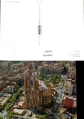 761823 Barcelona La Sagrada Familia Eixample District Spain
