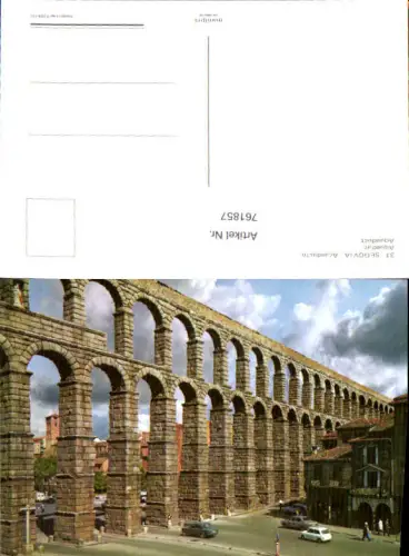 761857 Segovia Acueducto Provinz Segovia Spain
