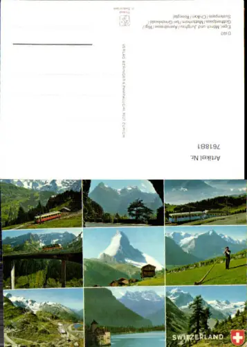 761881 Eiger Grindelwald Gotthardpass Sustenpass Chillon Rosegtal Schweiz Switzerland