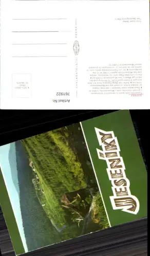 761922 Jeseníky Červenohorské sedlo Okres Jeseník Czech Republic