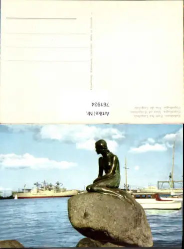 761934 København Langelinie Die kleine Meerjungfrau Københavns Kommune Denmark