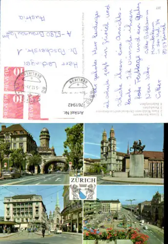 761942 Zürich Bezirk Zürich Switzerland