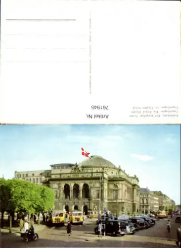 761945 København Det kongelige Teater Kopenhagen Denmark