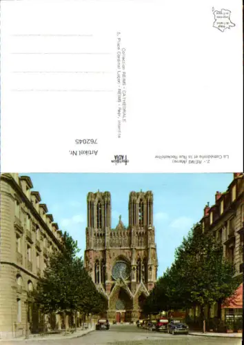 762045 Reims Kathedrale Département Marne France