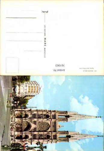 761963 Marseille, Église des Réformés Département Bouches-du-Rhône France