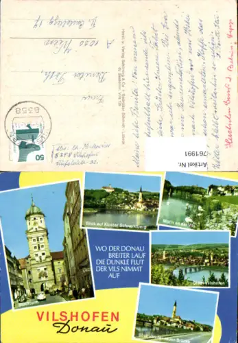 761991 Vilshofen an der Donau, Kloster Schweiklberg LK Passau