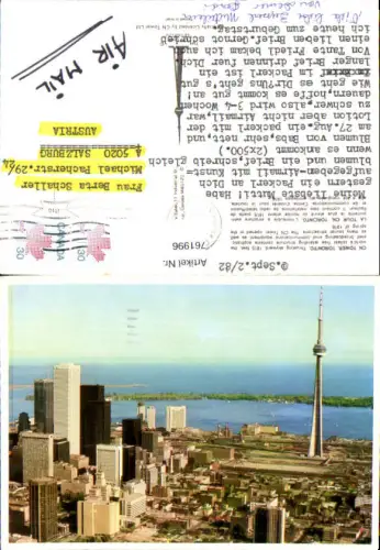 761996 Toronto, CN Tower Toronto Canada