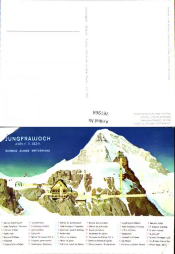 761968 Jungfraujoch Bern / Wallis Switzerland