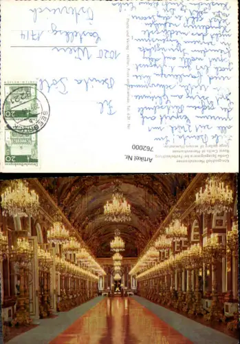 762000 Herrenchiemsee Große Spiegelgalerie LK Rosenheim