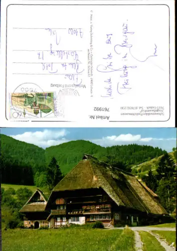 761992 Gutach Schwarzwälder Freilichtmuseum Vogtsbauernhof LK Ortenaukreis