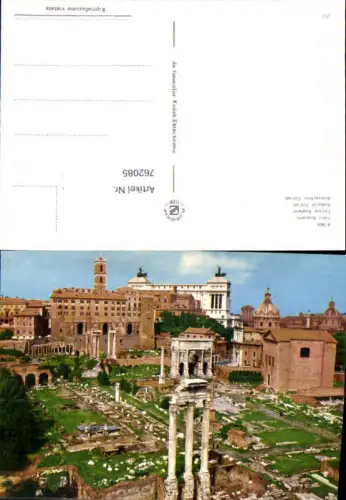 762085 Rom Forum Romanum Rom Italy