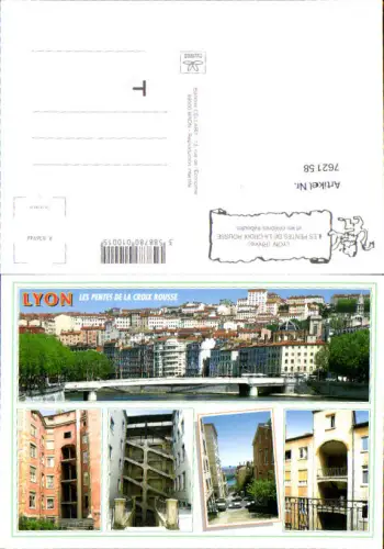 762158 Lyon Les Pentes de la Croix Rousse Département Rhône France