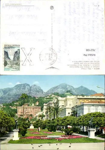 762108 Menton Côte d'Azur Jardins et Palais des Expositions Département Alpes-Maritimes France Les Alpes