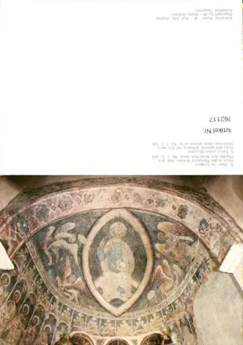 762117 St. Peter in Gratsch Algund Jesus in der Mandorla Fresken Burggrafenamt Italy