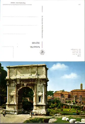 762100 Roma Arco di Tito Rom Hauptstadt Italy