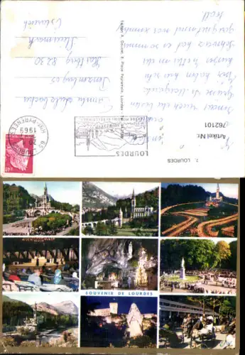762101 Lourdes Hautes-Pyrénées France Les Pyrenees