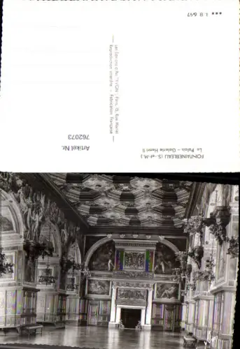 762073 Fontainebleau Le Palais - Galerie Henri II Dép. Seine-et-Marne France