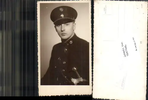 704766 Heimwehr Heer Siebenbrunn Portrait Uniform Fähnrich