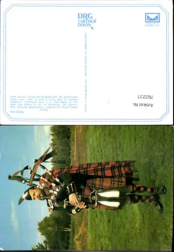 762221 Schottland Dudelsackpfeifer Scotland, United Kingdom