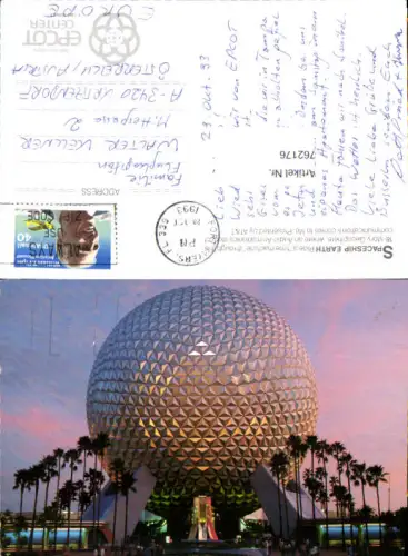 762176 Epcot Center Orange County USA