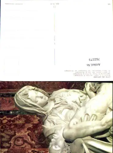 762279 Città del Vaticano La Pietà di Michelangelo Vatikan Vatikanstadt Vatican City