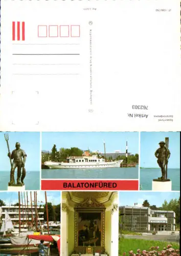 762303 Balatonfüred Bezirk Balatonfüred Hungary