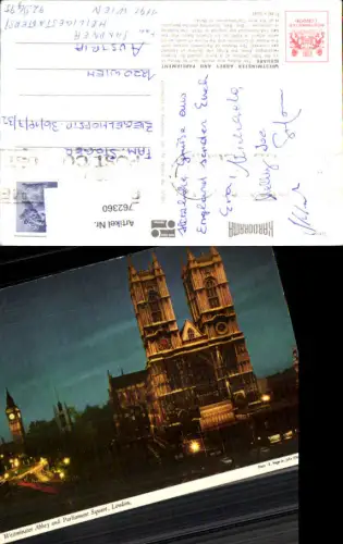 762360 London, Westminster Abbey and Parliament Square London England