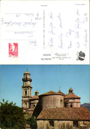 762352 Calenzana Le chevet de l'église Département Haute-Corse France