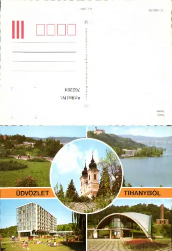 762284 Tihany Balatonfüredi járás Hungary