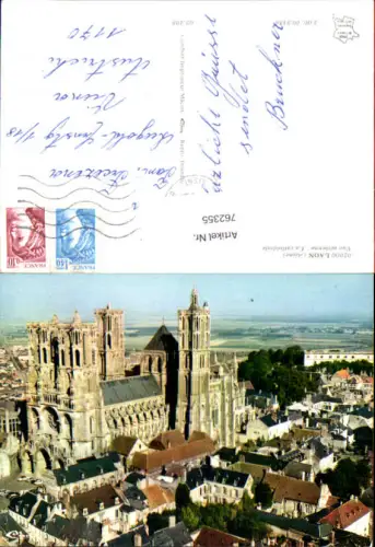 762355 Laon La cathédrale Dép. Aisne France