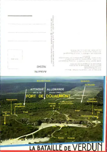 762342 Fort de Douaumont Verdun Dép. Meuse France