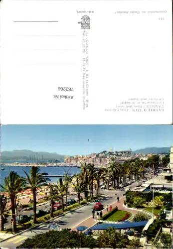762266 Cannes La Croisette et le Suquet Département Alpes-Maritimes France