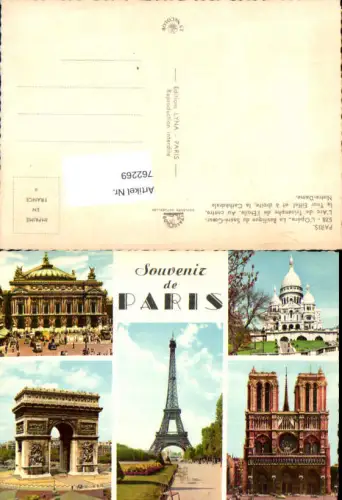 762269 Paris Paris France