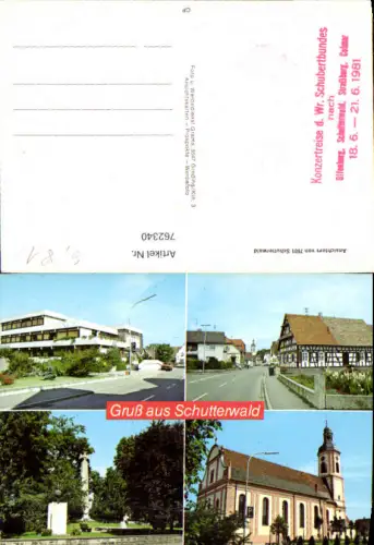 762340 Schutterwald b. Offenburg LK Ortenaukreis