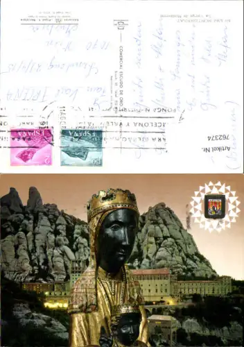 762374 Montserrat, La Verge de Montserrat Provinz Barcelona Spain