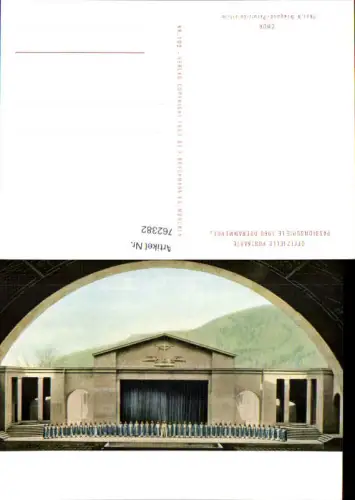 762382 Oberammergau Passionsspiele 1960 Chor LK Garmisch-Partenkirchen