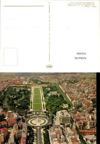 762409 Lissabon Parque Eduardo VII Distrito de Lisboa Portugal