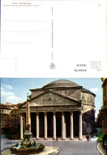 762470 Rom Pantheon Rom Italy